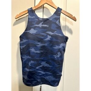 Athleta Tank Built In Bra Camo Medium